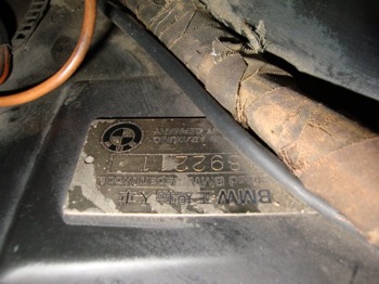 BMW-JAPAN�Ǝ��̐����v���[�g�̎ʐ^