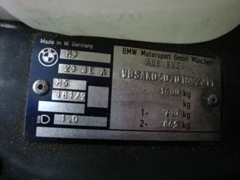 E30-M3 �{���̐��Y�v���[�g